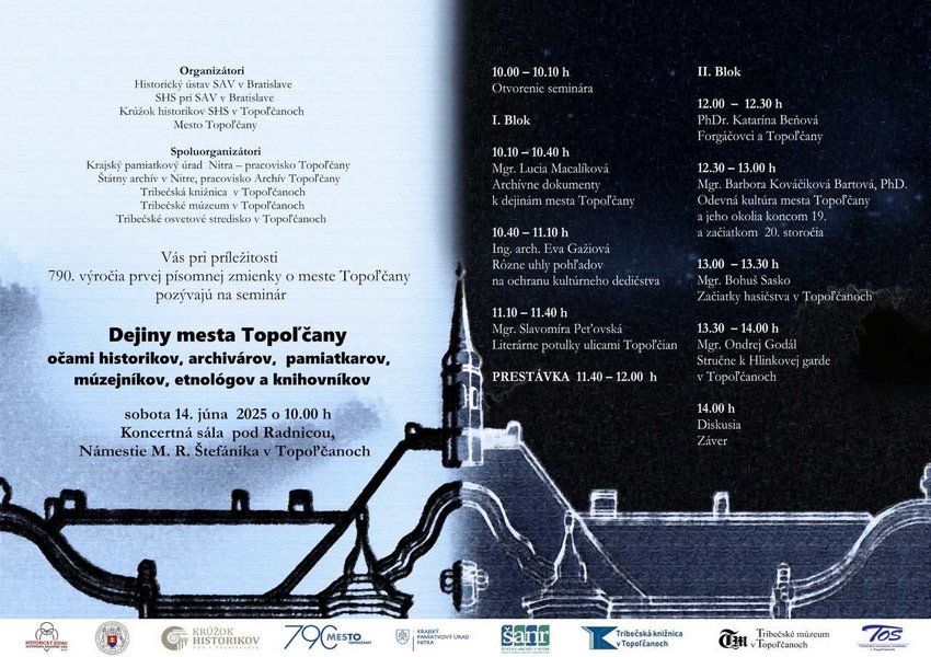 Pozvánka s programom