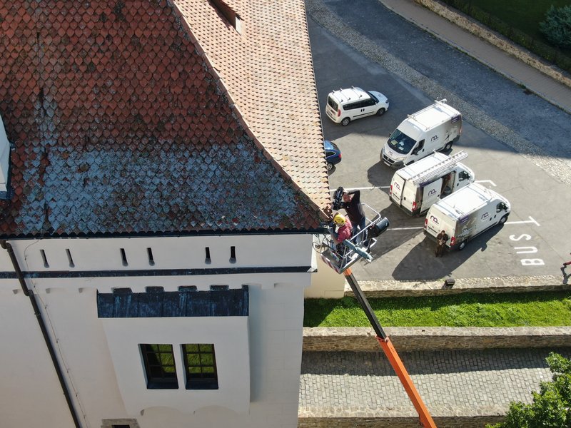 čistenie odkvapov v Kežmarku, Zdroj: PÚ SR