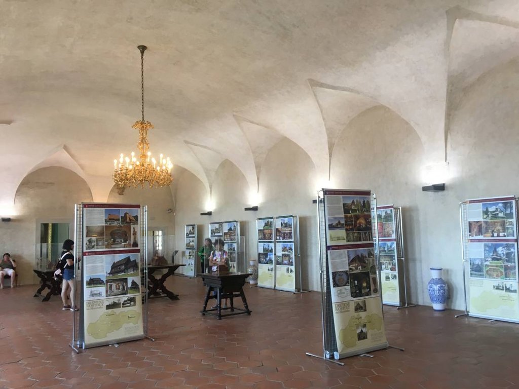 Výstava Drevené kostoly na Slovensku na Pražskom hrade