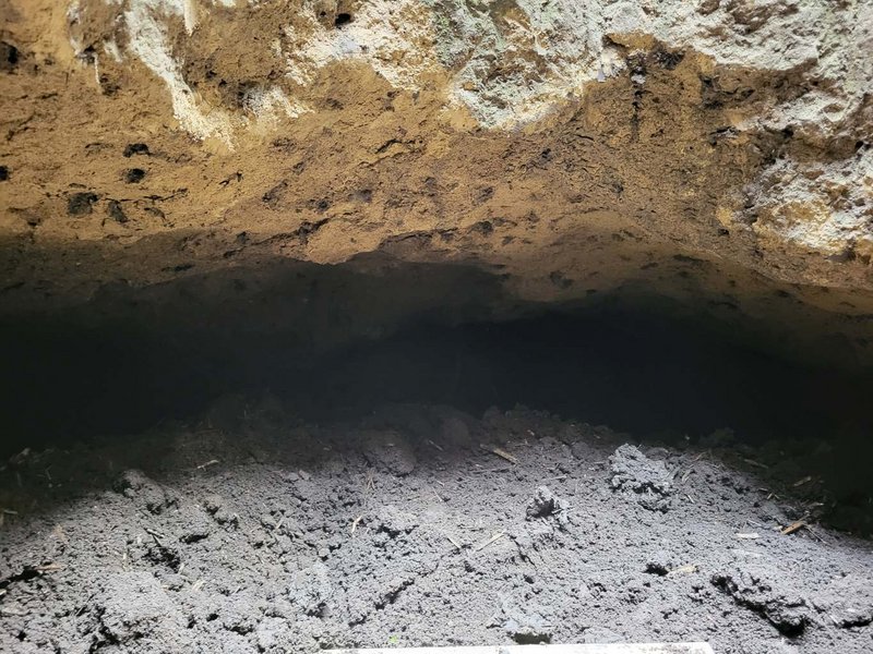 Podzemný priestor lochu, zdroj: odbor preventívnej údržby pamiatok (pracovisko Západ)